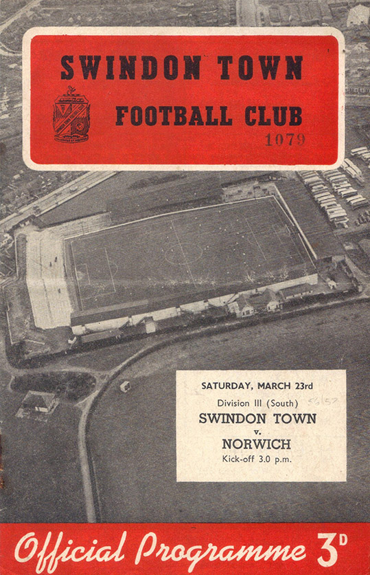 <b>Saturday, March 23, 1957</b><br />vs. Norwich City (Home)